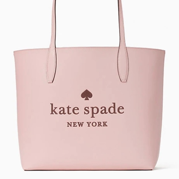 NWT Kate Spade genuine leather tote and wristlet - Picture 5 of 9